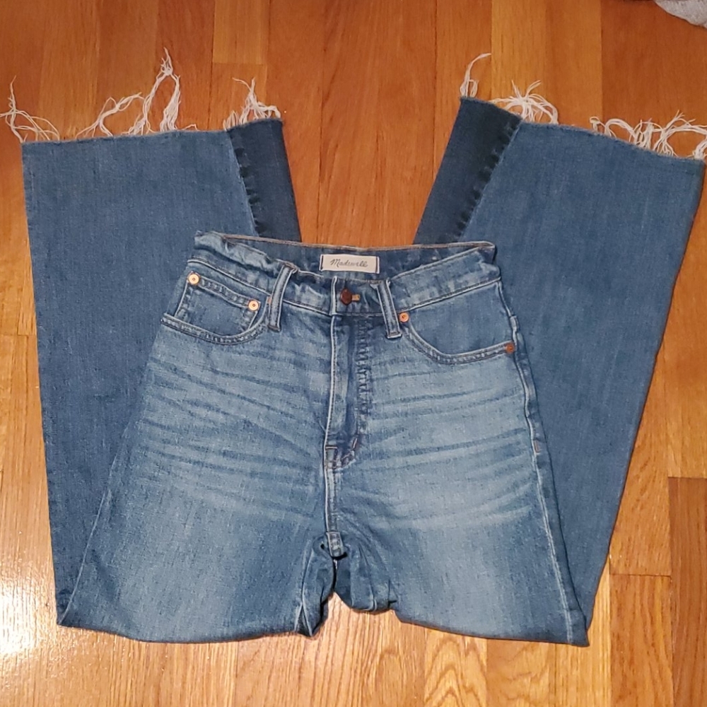 Madewell Wide-Leg Crop Jeans: Gusset Edition